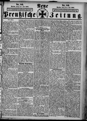 Neue preußische Zeitung vom 08.04.1881