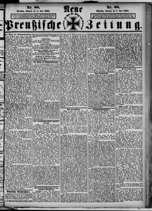 Neue preußische Zeitung vom 13.04.1881