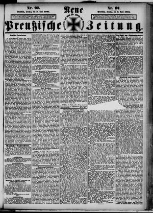 Neue preußische Zeitung vom 26.04.1881