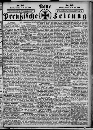 Neue preußische Zeitung vom 28.04.1881