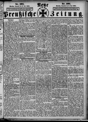 Neue preußische Zeitung vom 30.04.1881