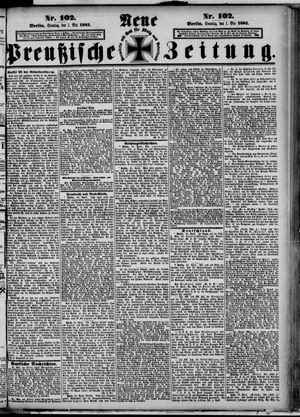Neue preußische Zeitung vom 01.05.1881