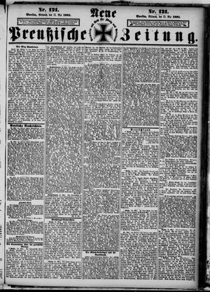 Neue preußische Zeitung vom 25.05.1881