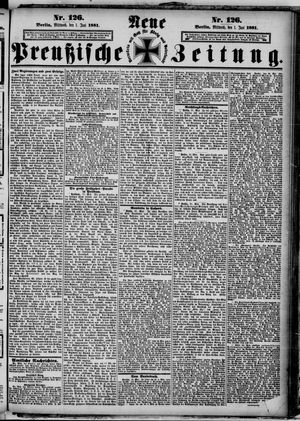 Neue preußische Zeitung vom 01.06.1881