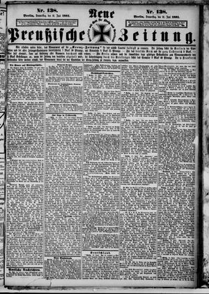 Neue preußische Zeitung vom 16.06.1881