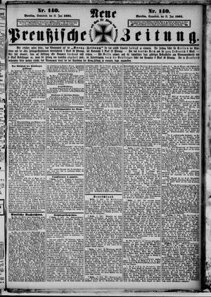 Neue preußische Zeitung vom 18.06.1881