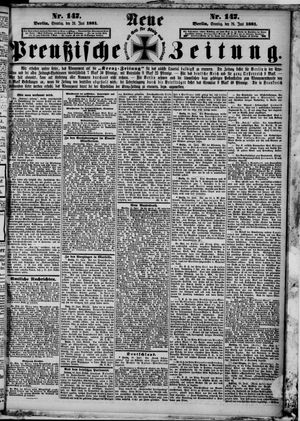 Neue preußische Zeitung vom 26.06.1881