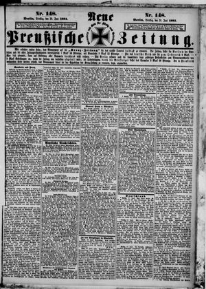 Neue preußische Zeitung on Jun 28, 1881