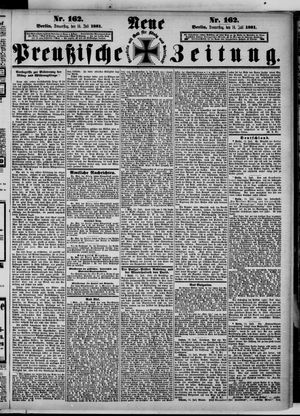 Neue preußische Zeitung vom 14.07.1881