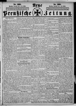 Neue preußische Zeitung vom 21.07.1881