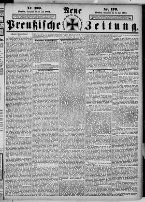 Neue preußische Zeitung vom 23.07.1881