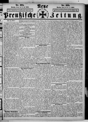 Neue preußische Zeitung vom 29.07.1881