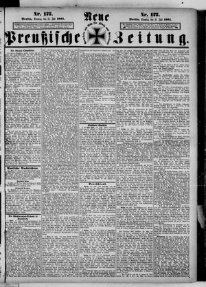Neue preußische Zeitung vom 31.07.1881