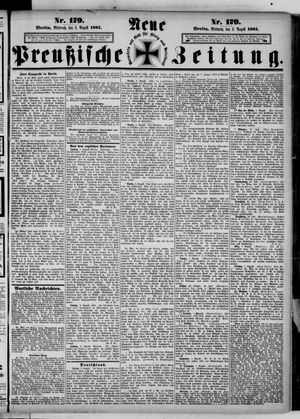 Neue preußische Zeitung vom 03.08.1881
