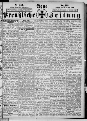 Neue preußische Zeitung vom 12.08.1881