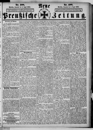 Neue preußische Zeitung vom 13.08.1881
