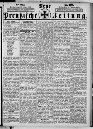 Neue preußische Zeitung vom 02.09.1881