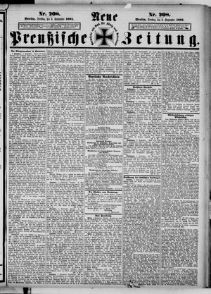 Neue preußische Zeitung vom 06.09.1881