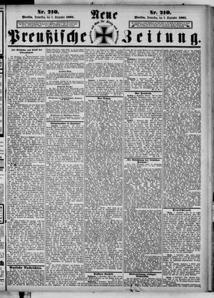 Neue preußische Zeitung vom 08.09.1881