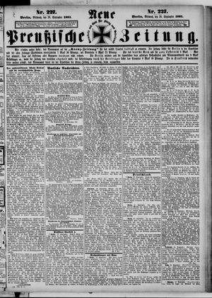 Neue preußische Zeitung vom 28.09.1881