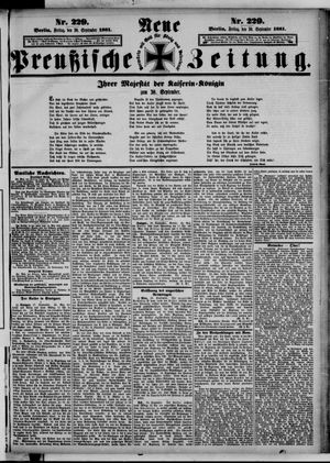 Neue preußische Zeitung vom 30.09.1881