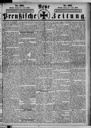 Neue preußische Zeitung vom 02.10.1881