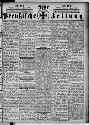 Neue preußische Zeitung vom 06.10.1881