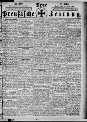 Neue preußische Zeitung vom 11.10.1881