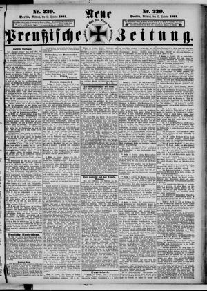 Neue preußische Zeitung vom 12.10.1881