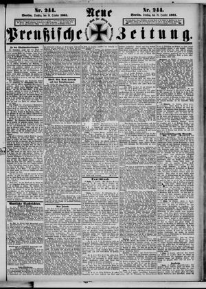 Neue preußische Zeitung vom 18.10.1881