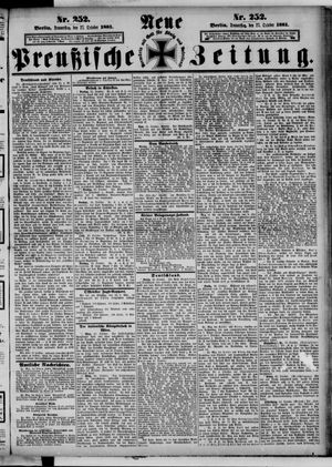 Neue preußische Zeitung vom 27.10.1881
