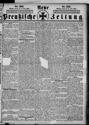 Neue preußische Zeitung vom 30.10.1881
