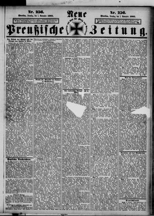 Neue preußische Zeitung vom 01.11.1881