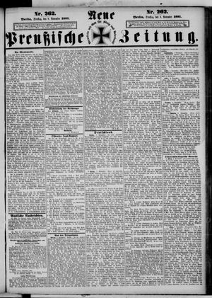 Neue preußische Zeitung vom 08.11.1881