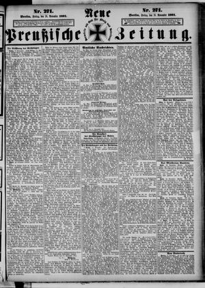 Neue preußische Zeitung vom 18.11.1881
