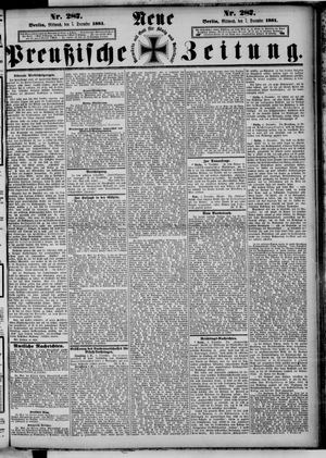 Neue preußische Zeitung vom 07.12.1881