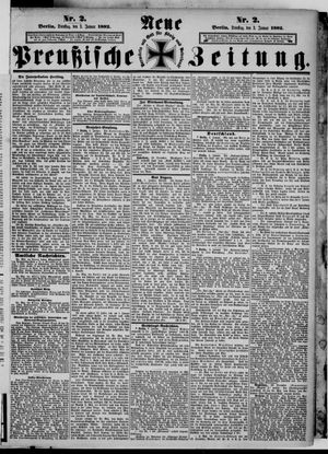 Neue preußische Zeitung vom 03.01.1882