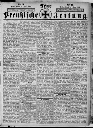 Neue preußische Zeitung vom 04.01.1882