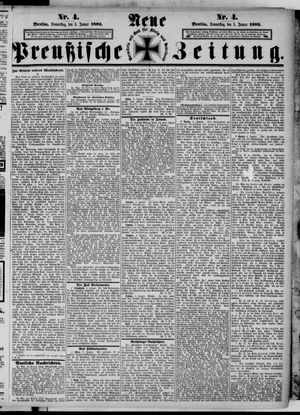 Neue preußische Zeitung vom 05.01.1882