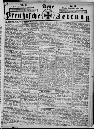 Neue preußische Zeitung vom 11.01.1882