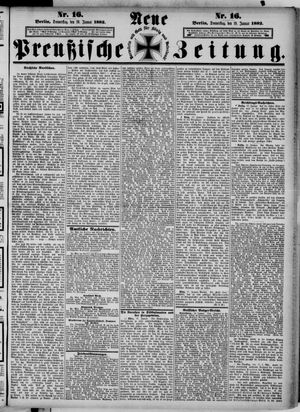 Neue preußische Zeitung vom 19.01.1882