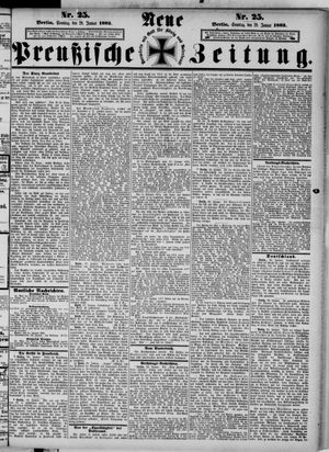 Neue preußische Zeitung vom 29.01.1882