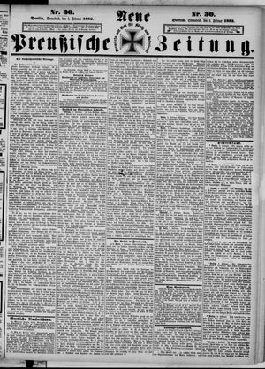 Neue preußische Zeitung vom 04.02.1882