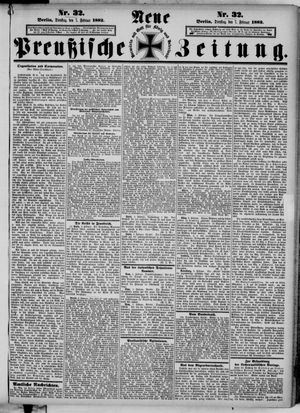 Neue preußische Zeitung vom 07.02.1882