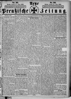 Neue preußische Zeitung vom 09.02.1882