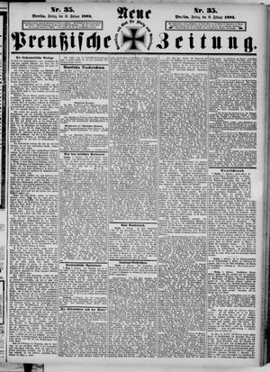 Neue preußische Zeitung vom 10.02.1882
