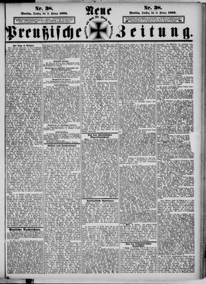 Neue preußische Zeitung vom 14.02.1882