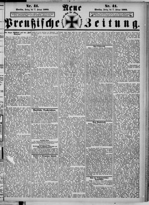 Neue preußische Zeitung vom 17.02.1882