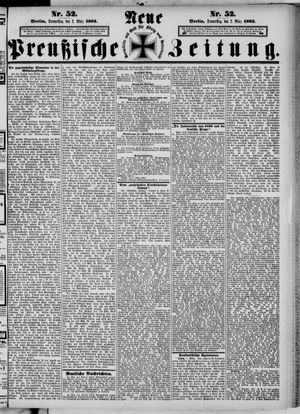 Neue preußische Zeitung vom 02.03.1882