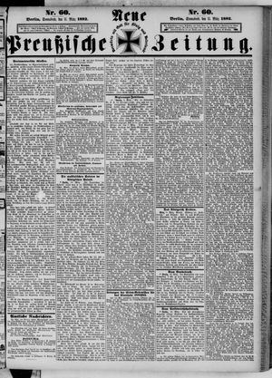 Neue preußische Zeitung vom 11.03.1882